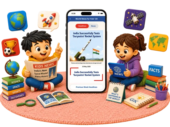Kids studying with educational pictures