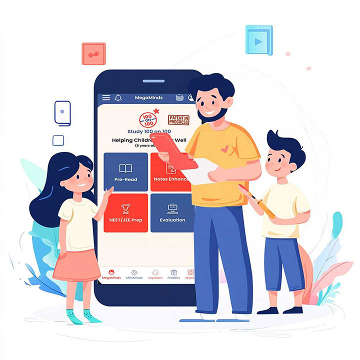 AI Learning App Interface
